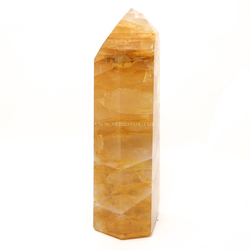 Quartz Golden Polished Point Venusrox