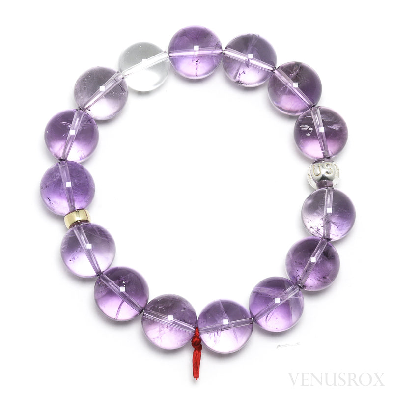 Purple Phantom Quartz Beads Bracelet, Genuine Gemstone Round Beaded Healing  Crystal Bracelet,handmade Men Women Stretchy Bracelet, 8mm Beads - Etsy
