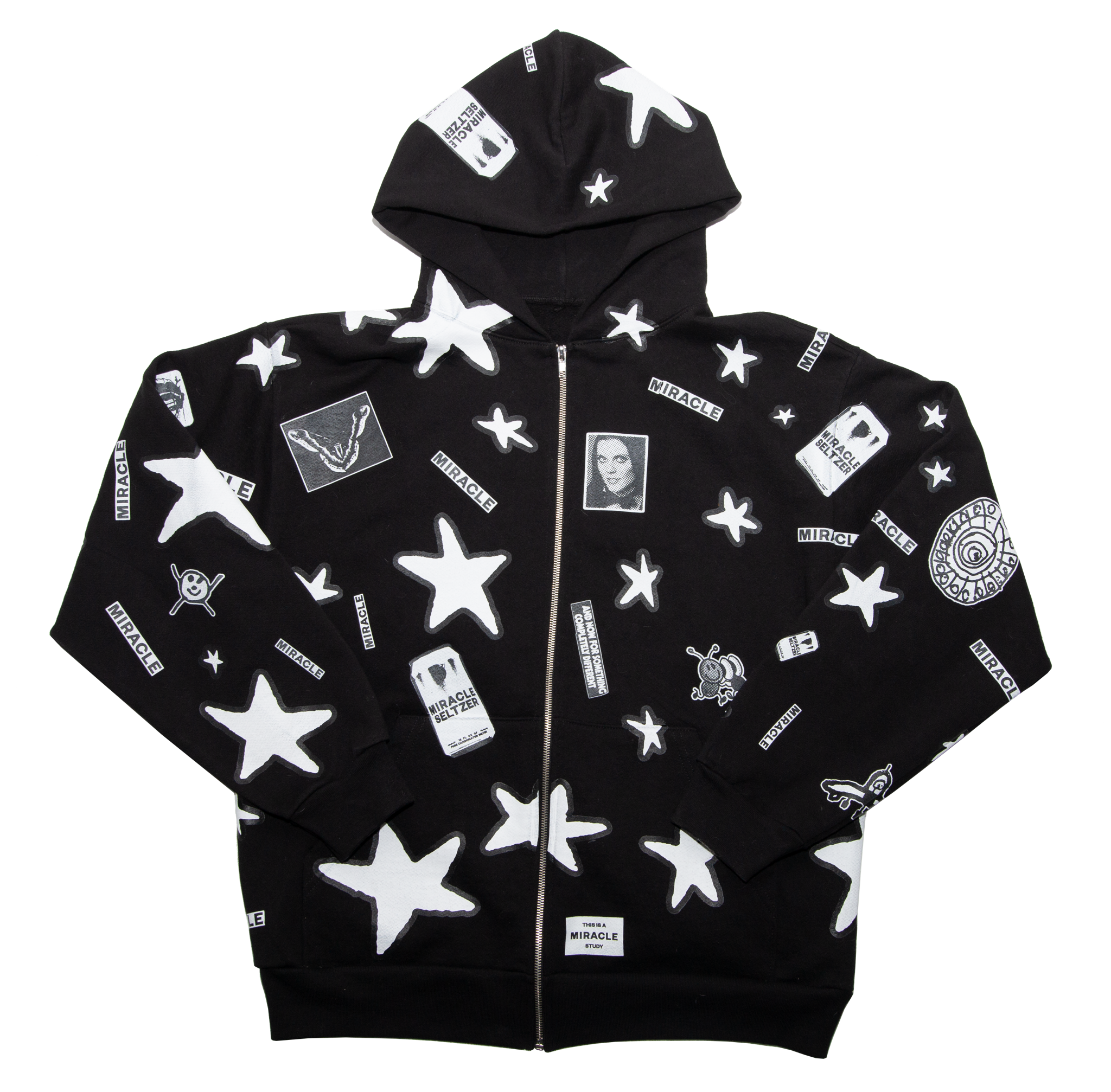 All Over Print Zip-Up Hoodie – miracleseltzer