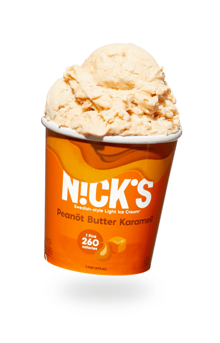 Peanӧt Butter Karamell - Swedish-style Light Ice Cream | Nick’s – Nick ...