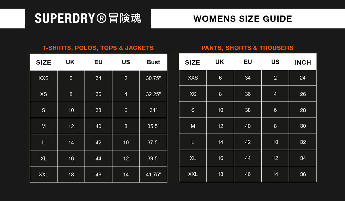 Guide – Superdry Singapore