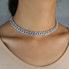 Women's 9mm Diamond Necklace - Different Drips