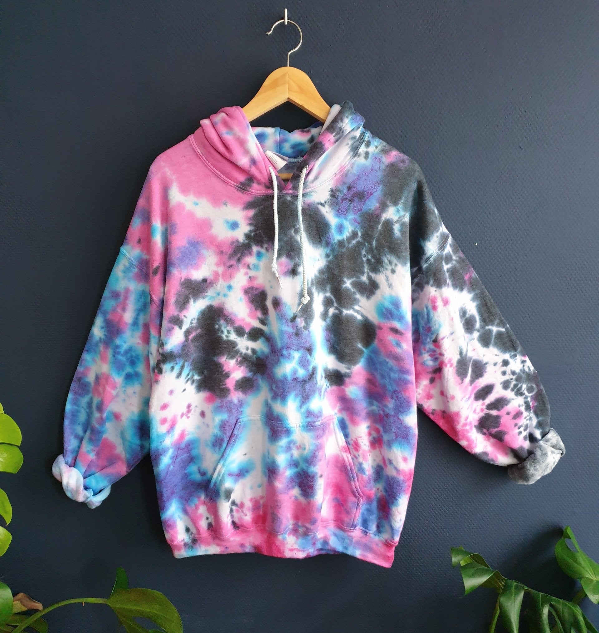 Dark Galaxy Tie-Dye Hoodie – Spacy Shirts