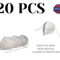 Qty20 KN95 Face Masks (Non-Medical)