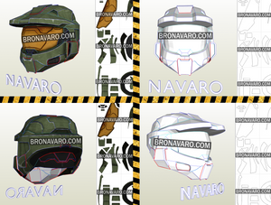 halo helmets pepakura