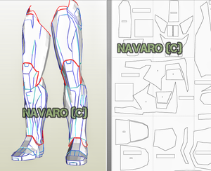 IRON MAN MK 46 (Foam Template) - Iron Man Armor Pepakura – NAVARO