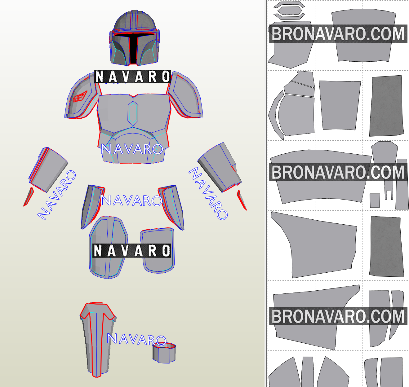 mandalorian-armor-templates-printable-templates