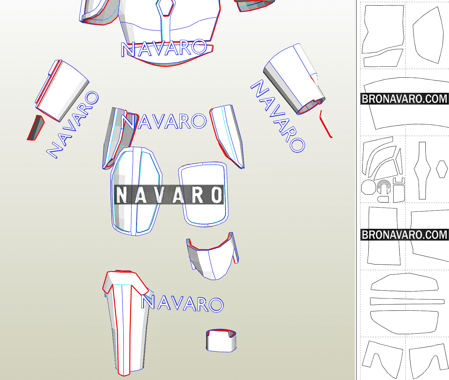 Mandalorian Armor Template Free