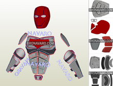 genji pepakura red hood new 52 pepakura