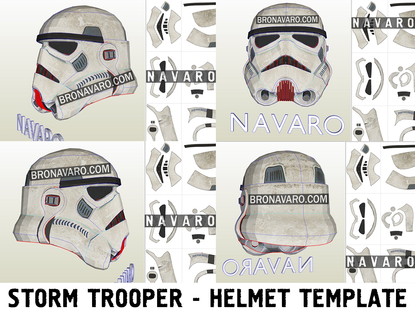 Pepakura helmet downloads