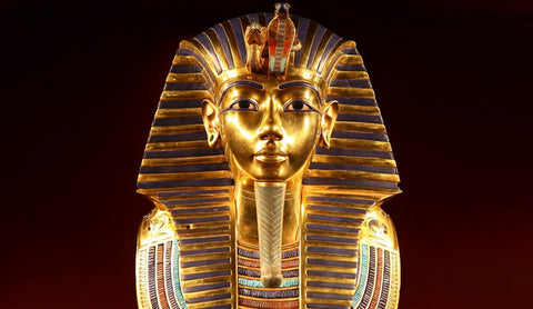 Death mask of Pharaoh Tutankhamun