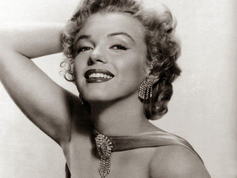 Marilyn Monroe with Ear Cuffs 1950