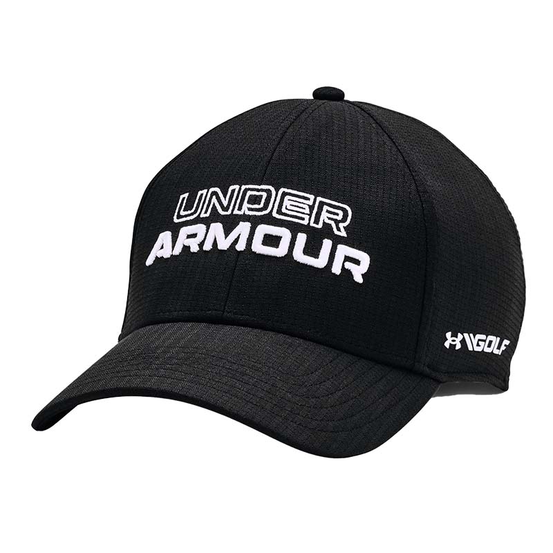 Under Armour Jordan Spieth Tour Hat Hat Under Armour Black S/M
