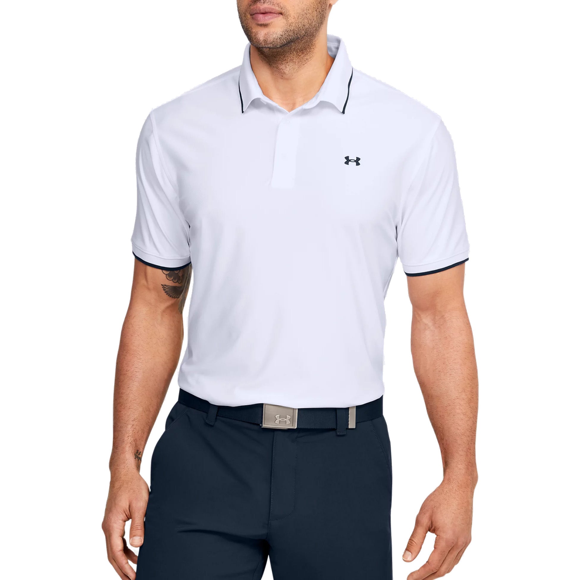 men's ua playoff pique polo