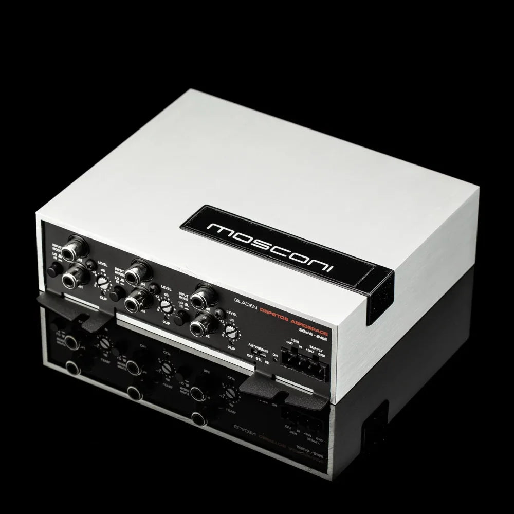 6|8 AEROSPACE MOSCONI DSP DIGITAL SIGNAL PROCESSOR (6 CHANNELS IN, 8 CHANNELS OUT, AUDIOPHILE VERSION) STANDALONE DSP