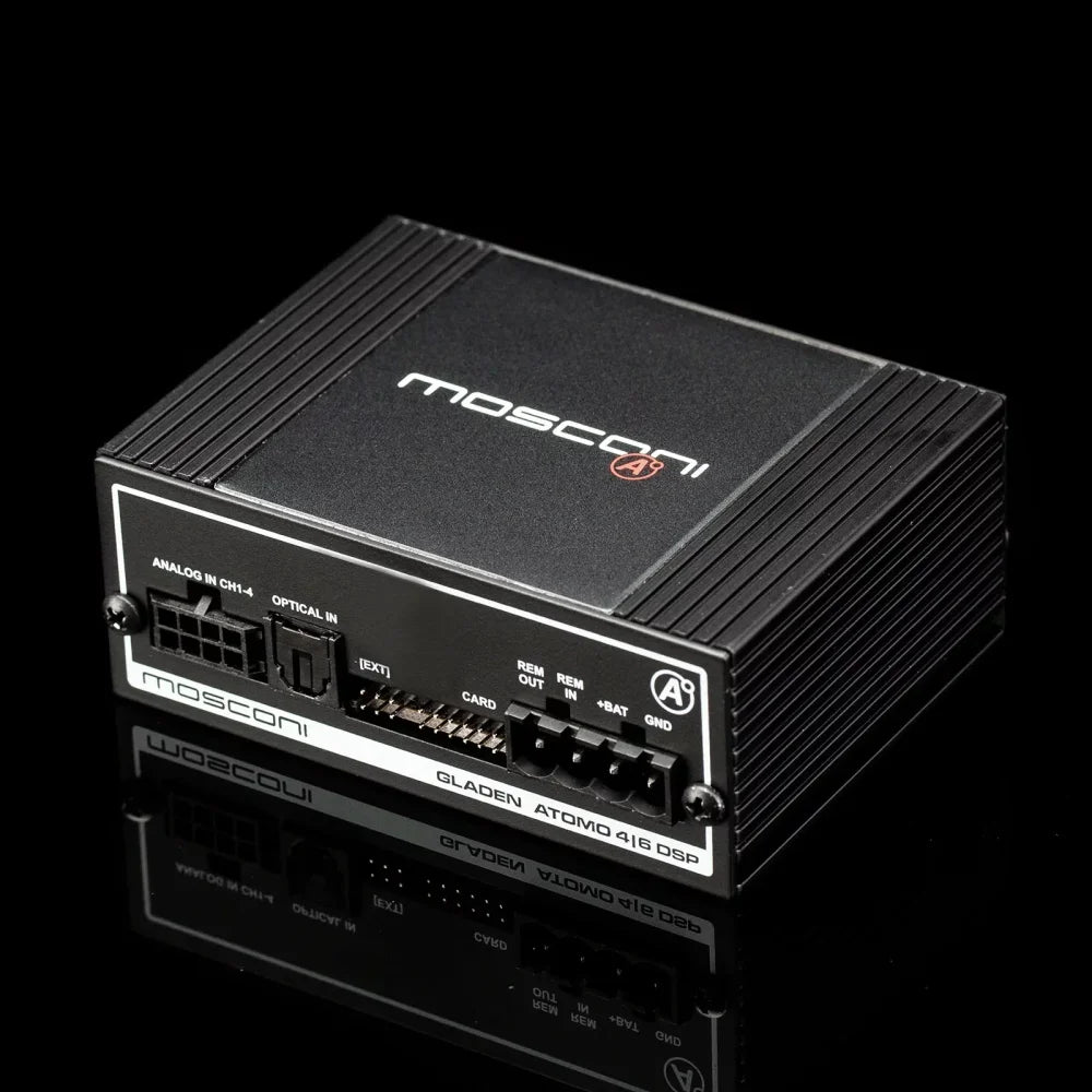 ATOMO 4|6 DSP MOSCONI ATOMO LINE 6 CHANNEL DIGITAL SIGNAL PROCESSOR 4CH INPUT 6CH OUTPUT STANDALONE DSP