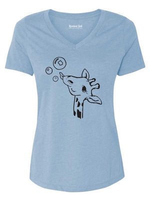 Giraffe T Shirt Funny Giraffe Shirts for Women Men Kids Cute