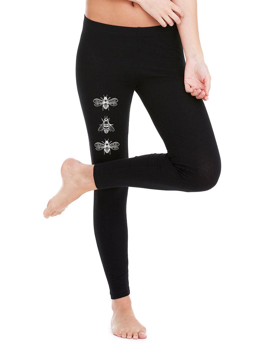 Honey Bees Womens Leggings