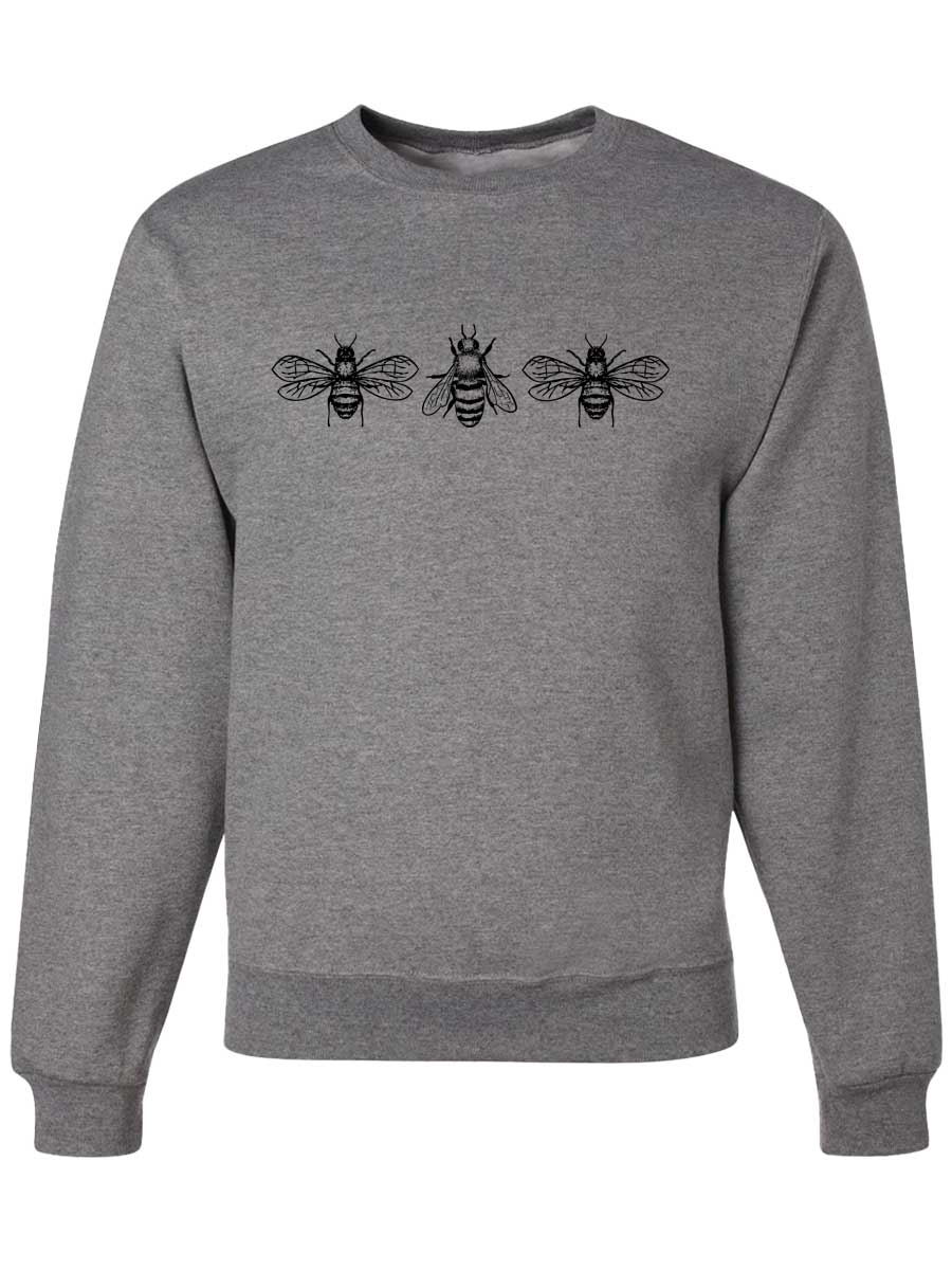 Honey Bees Crewneck Sweatshirt