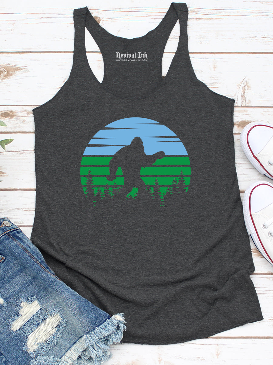 Bigfoot Womens Tank Top