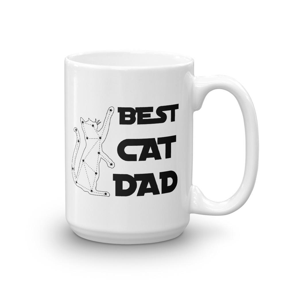 Funny Cat Mug for Cat Dad, Fathers Day Gift Coffee Mug