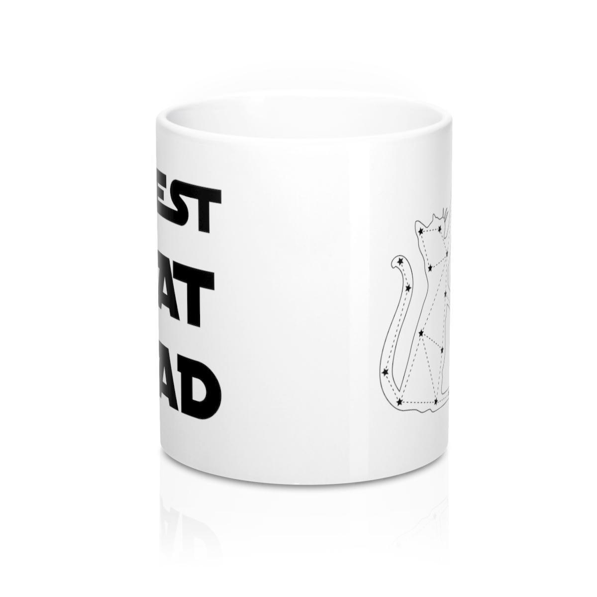 Funny Cat Mug for Cat Dad, Fathers Day Gift Coffee Mug