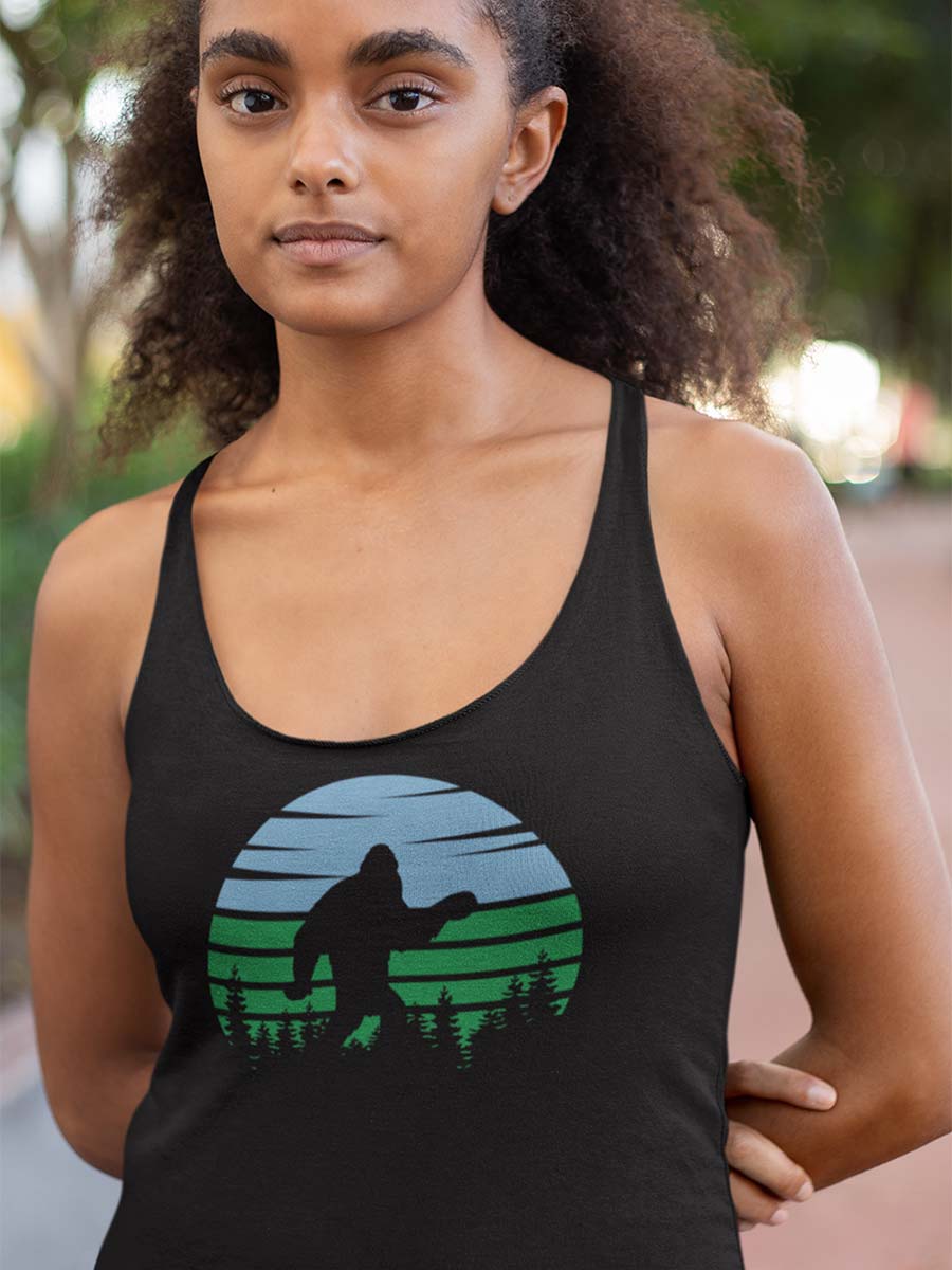 Bigfoot Womens Tank Top