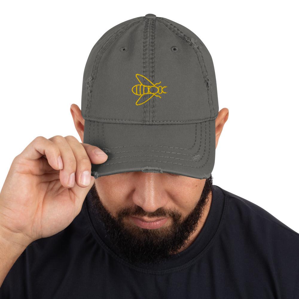 Honey Bee Embroidery Hat