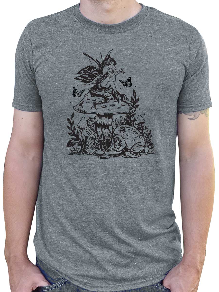 Mushroom Fairy Mens Tee