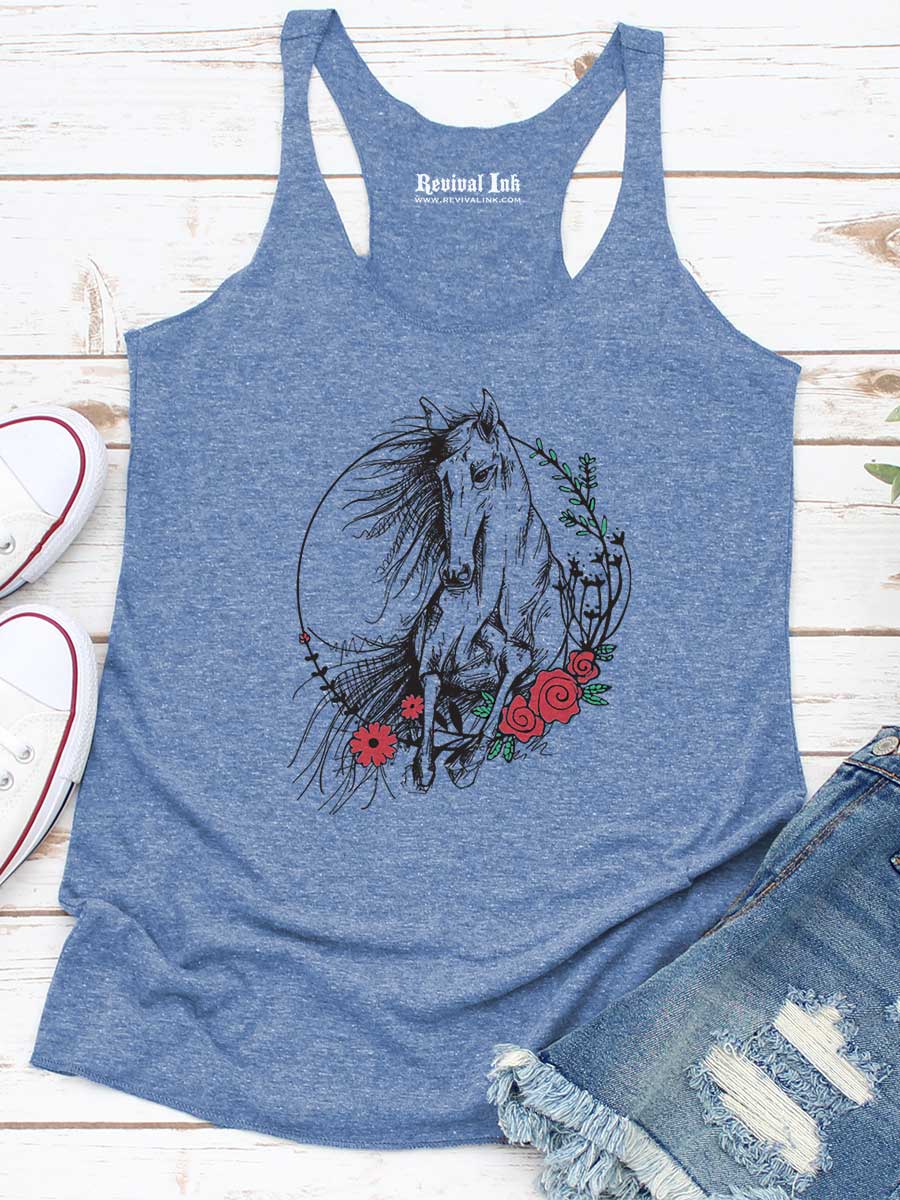 Boho Horse Women's Tank Top