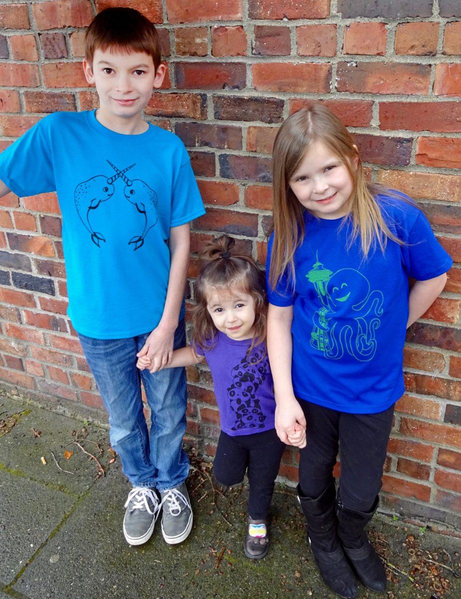 Narwhal Kids Graphic Tee