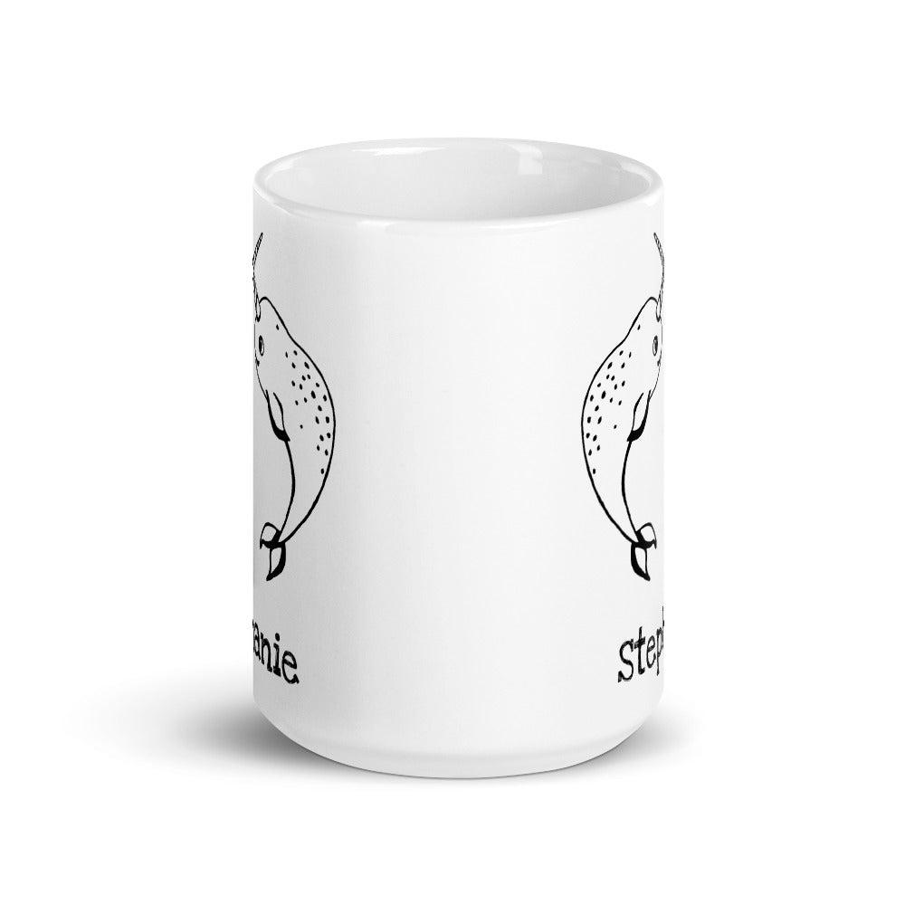 Narwhal Personalized Coffee Mug