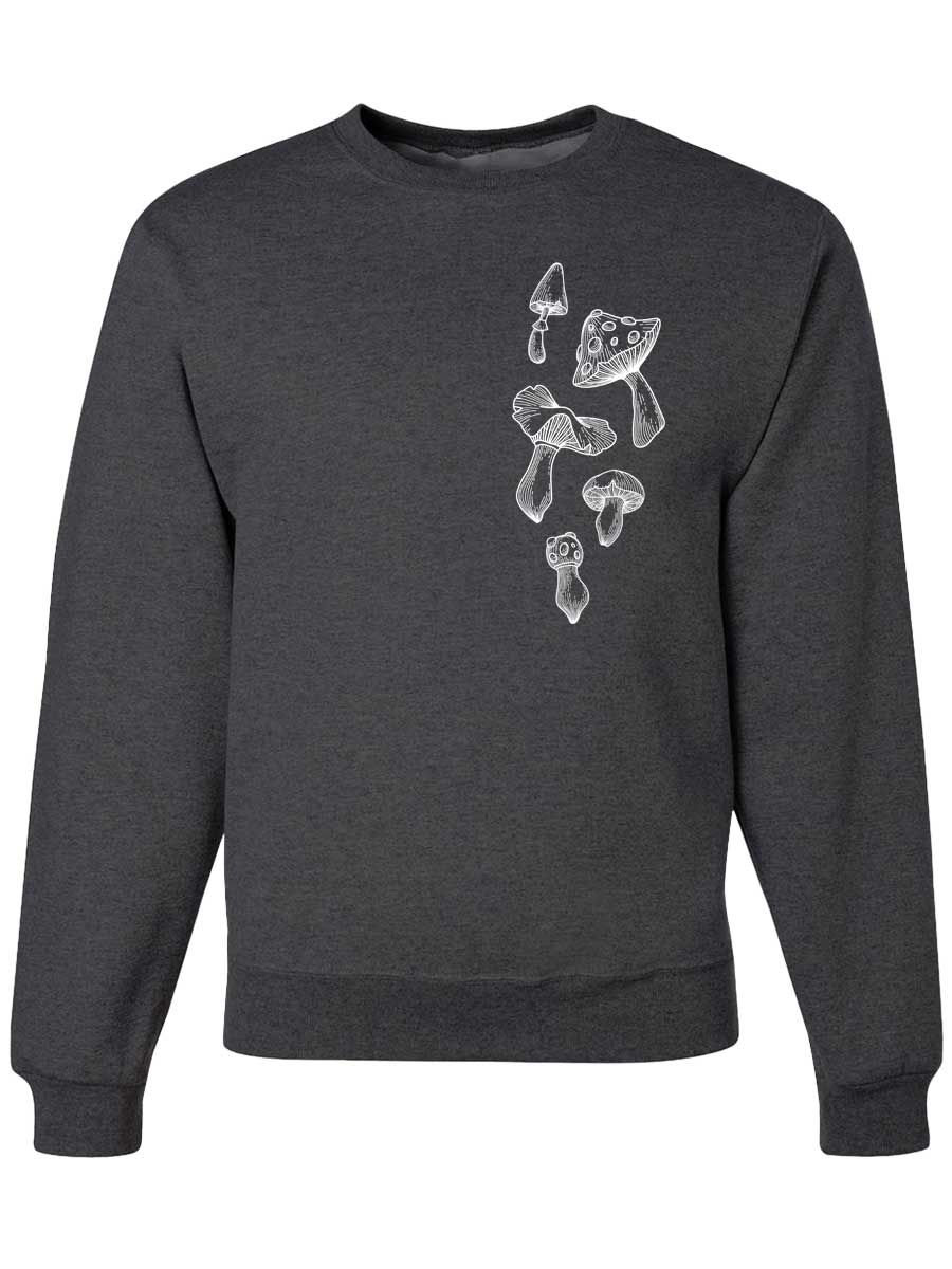 Cottagecore Mushrooms Crewneck Sweatshirt