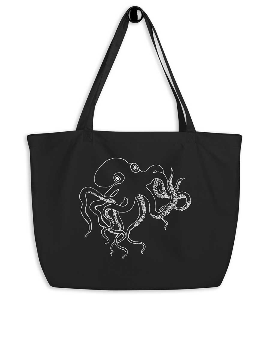 Octopus Beach Bag | Canvas Tote Bag