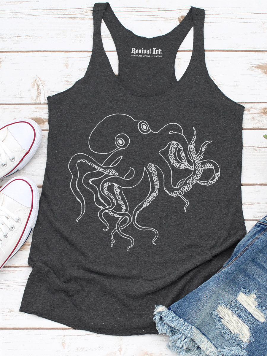 Octopus Womens Tank Top