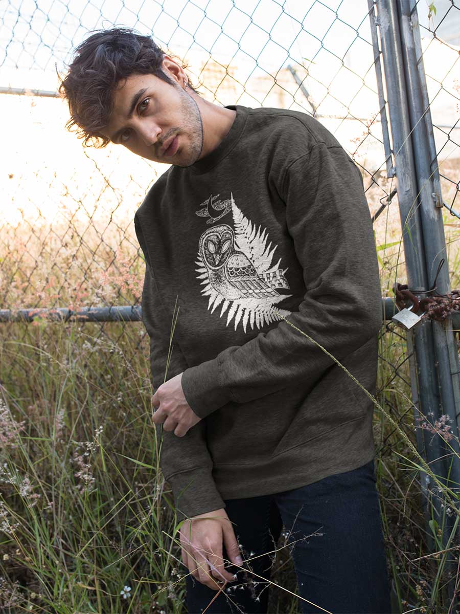 Owl Crewneck Sweatshirt