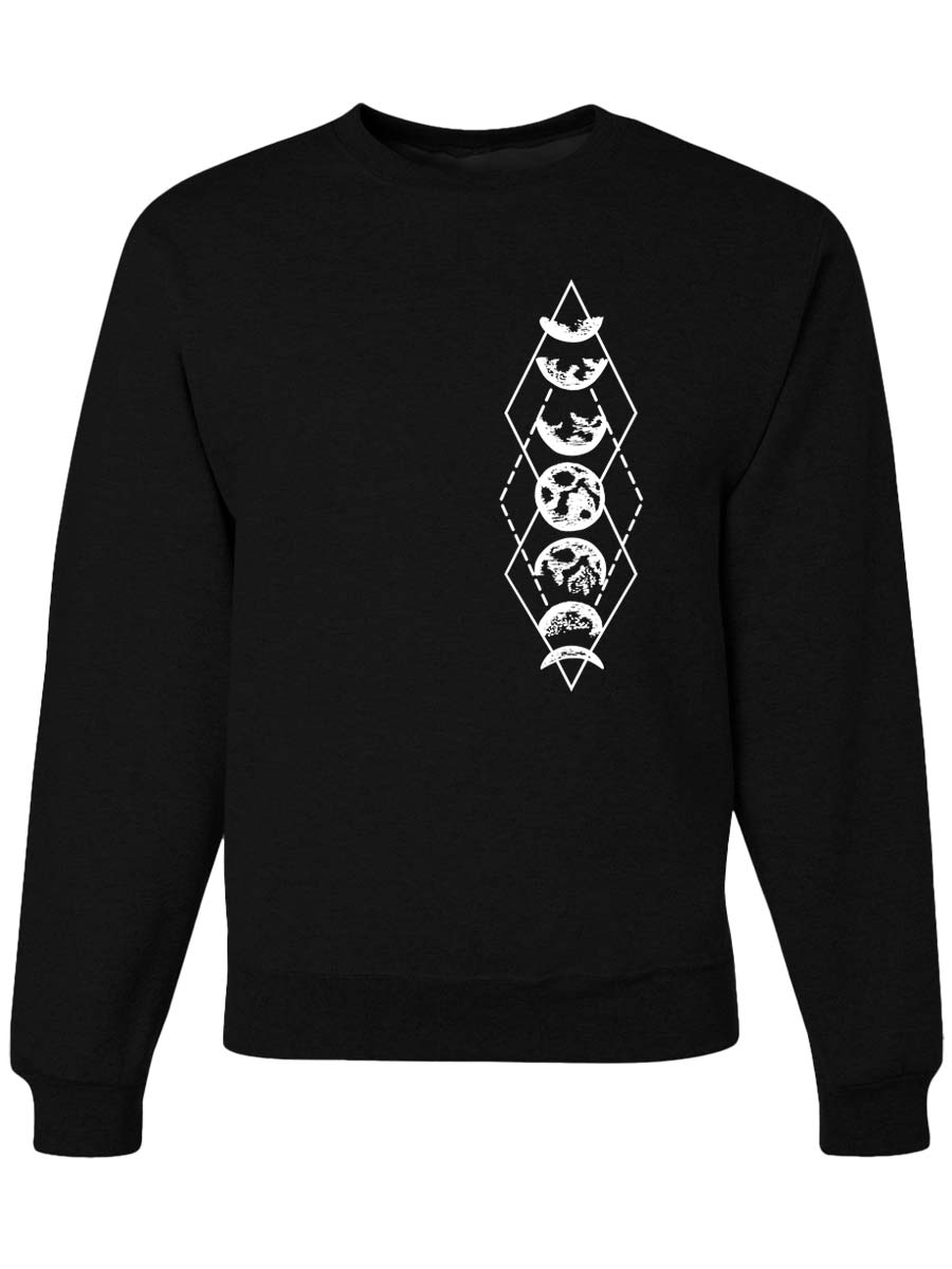 Moon Phases Crewneck Sweatshirt