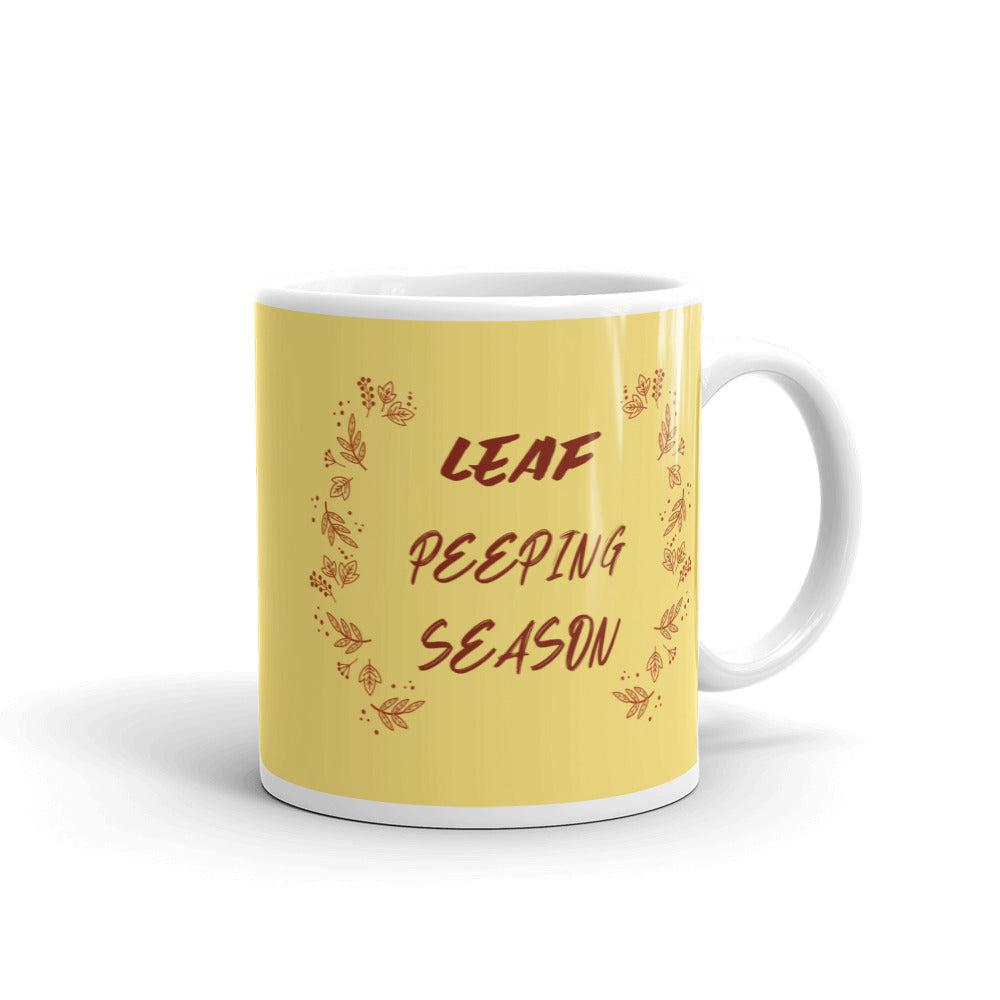 Fall Coffee Mug for Autumn Leaf Peeping