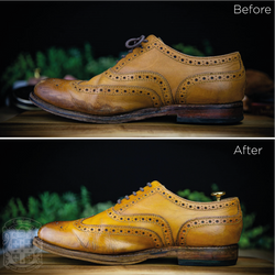 shoe polish dye