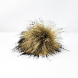 Snap-On Faux Fur Pom-Poms – Barrett Wool Co.