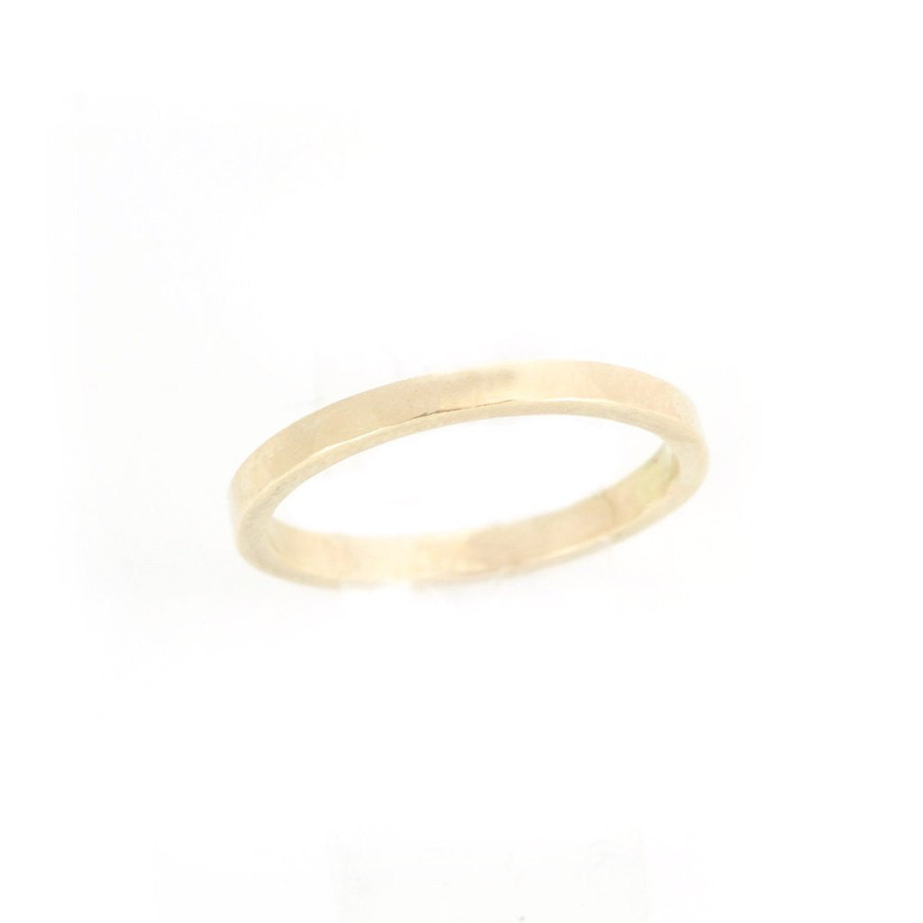 2mm Wedding Band - Yellow Gold