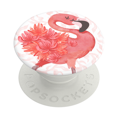 Flamingo a Go Go 騷包火烈鳥 <可替換泡泡帽>, PopSockets