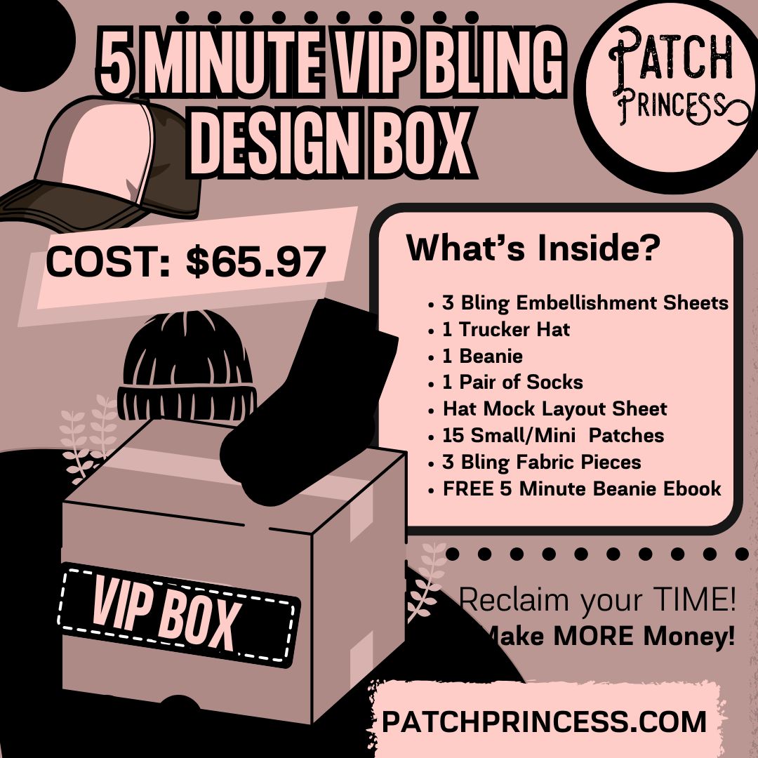 5 MINUTE VIP BLING EMBELLISHMENT BOX