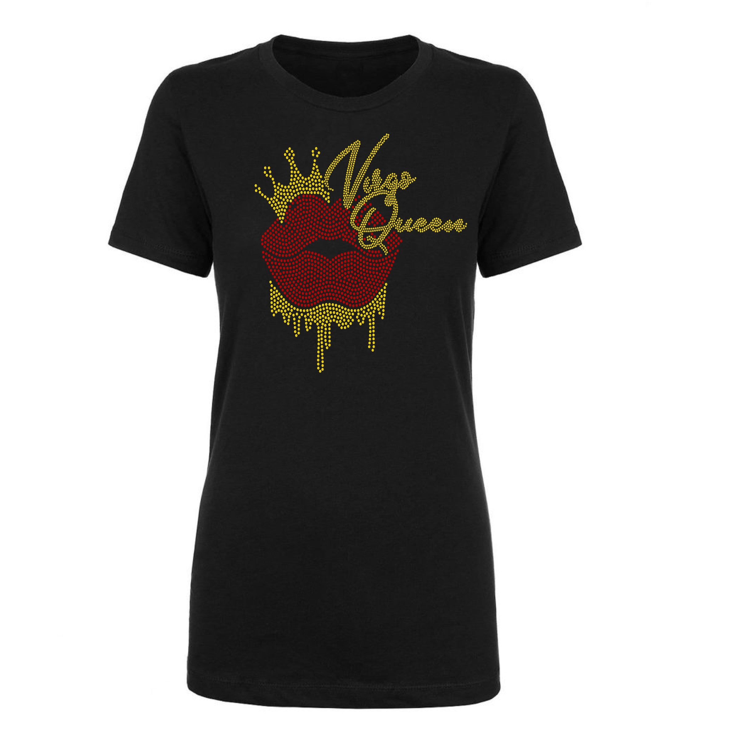 VIRGO QUEEN DRIP LIP BLING TRANSFERS
