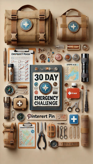 30 DAY EMERGENCY PREPPER CHALLENGE WORKBOOK - I LOVE PLANNERS