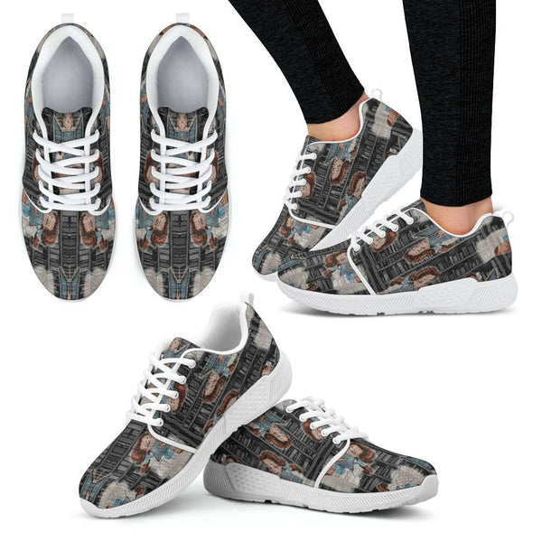 Beauty And The Beast Bell Womens Athletic Sneakers