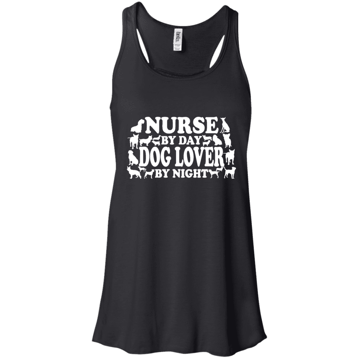 Nurse By Day Dog Lover By Night Ladies Tee - STUDIO 11 COUTURE