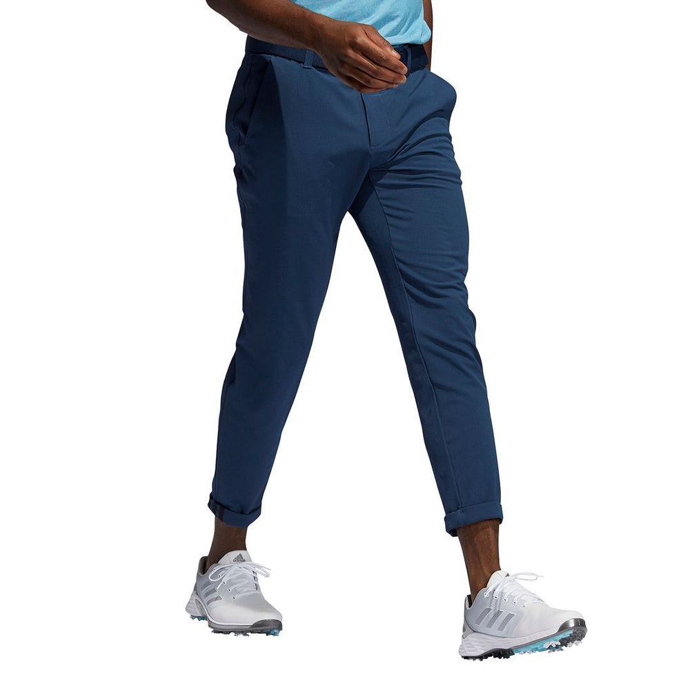 ADIDAS Golf Men's Rolled Cuffs Stretch Tapered Golf Trousers –