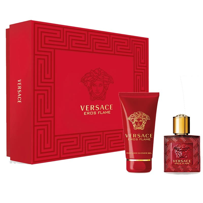 versace eros flame set