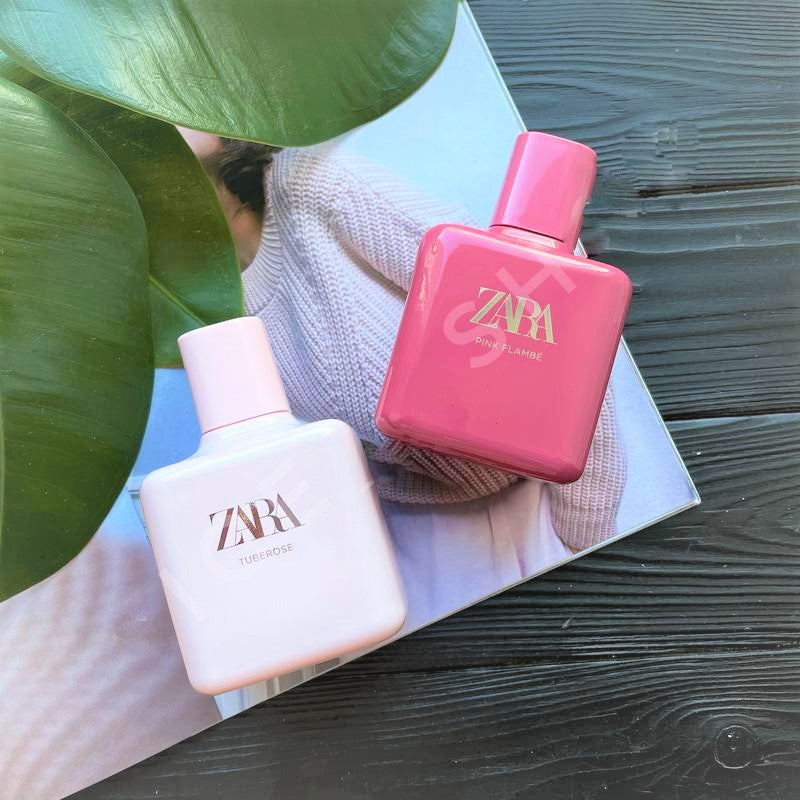 zara tuberose pink flambe